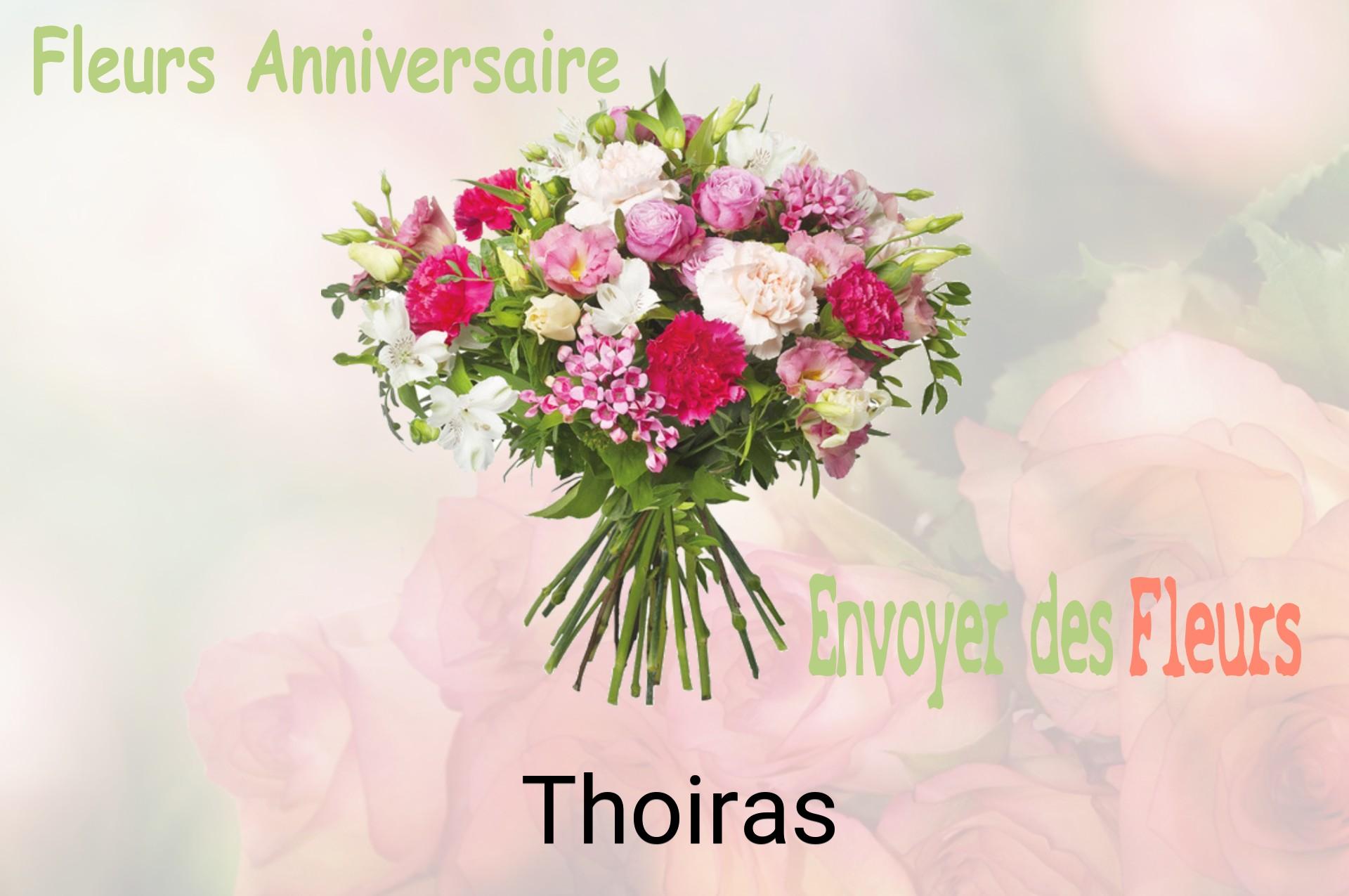 Bouquet de fleurs d’anniversaire livré à Thoiras